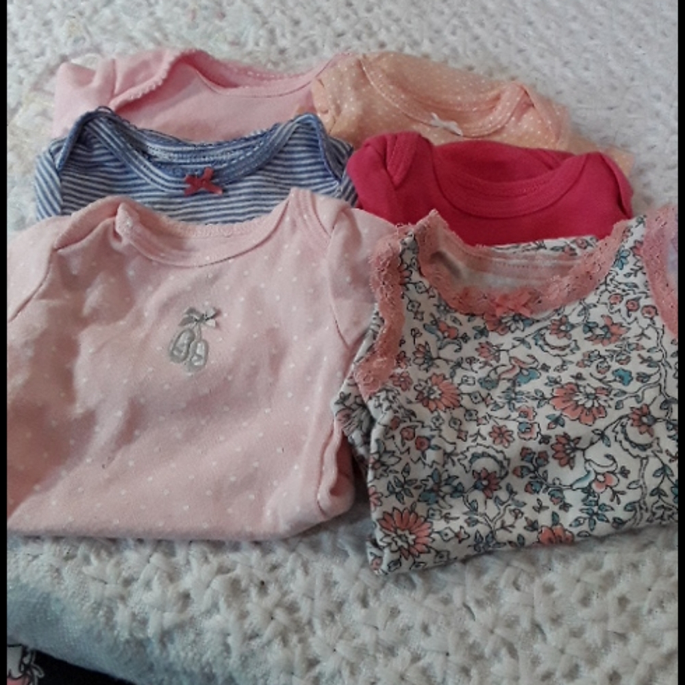 Bundle of six onesies